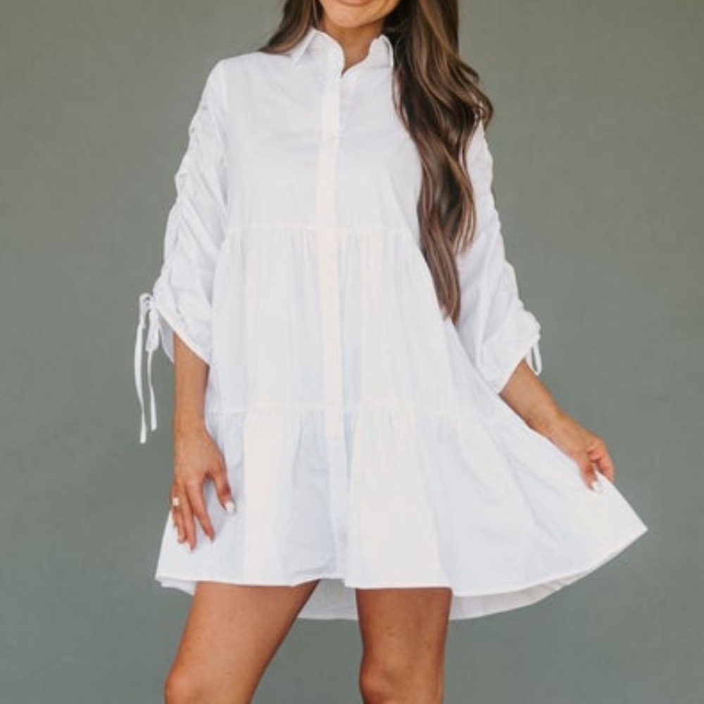 Baevely White Dress Size S